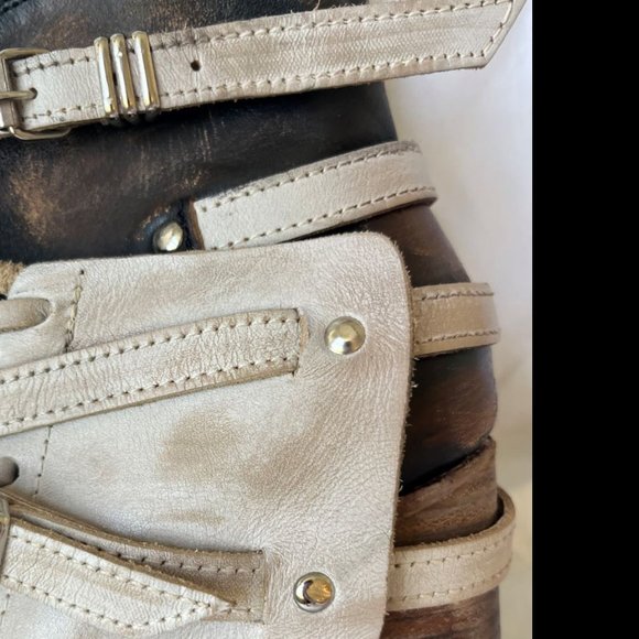 Freebird Jerome Size 9 Beige Ankle Bootie - Picture 7 of 16